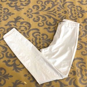 Adidas x Ivy Park Latex Show Stopper White tights Sz S.